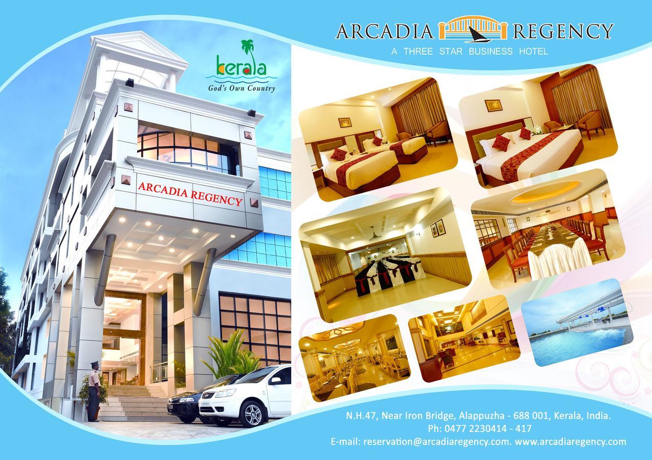 Hotel Arcadia Regency Alappuzha Экстерьер фото